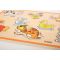 Puzzle din lemn, cu manere,  Viga, Animale de la ferma