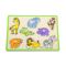 Puzzle din lemn, cu manere, Viga, Animale salbatice