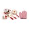 Set accesorii pentru gatit, Viga, Rosu