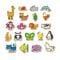 Set animale magnetice, din lemn, Viga