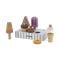Set inghetata pe bat, Viga