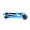 Trotineta pliabila cu 3 roti luminoase, ghidon reglabil si scaun retractabil, 2 in 1, Kick'n Roll, Lamborghini L5, Albastru
