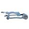 Trotineta pliabila cu 3 roti luminoase, ghidon reglabil si scaun detasabil, 3 in 1, Kick'n Roll S6, Eco, Albastru