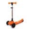 Trotineta pliabila cu 3 roti luminoase, ghidon reglabil si platforma cu banda LED, Kick'n Roll, L5 Jelly, Portocaliu
