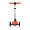 Trotineta pliabila cu 3 roti luminoase, ghidon reglabil si platforma cu banda LED, Kick'n Roll, L5 Jelly, Portocaliu