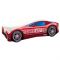 Pat Tineret MyKids Race Car 01 Red, Somiera 140x70 cm