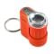 Microscop portabil cu breloc, marire 20x, Carson, MicroMini, Orange