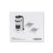 Microscop portabil cu LED si UV, Carson, cu adaptor de smartphone, 24 de lamele pregatite, marire 100-250x, MicroFlip