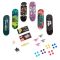 Set 6 mini placi skateboard, Tech Deck, Bonus Pack, 20136706