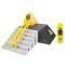 Set mini skateboard cu rampa, Tech Deck, Almost Pyramid Shredder, 20141008