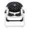 Scaun de masa Chicco Booster Chairy, Negru/Alb, 6 luni+