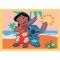 Puzzle Clementoni 4 in 1, Disney Stitch, 12, 16, 20, 24 piese