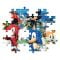 Puzzle Clementoni, Sonic the Hedgehog si Knuckles cu sticker inclus, 180 piese