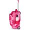 Troller cu 3 compartimente, Mitama, Run Maxi, Furry Pink