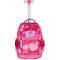 Troller cu 3 compartimente, Mitama, Run Maxi, Furry Pink