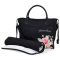 Geanta de infasat, Leclerc, Colectia Monnalisa, Black