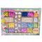 Kit creativ mega DIY, Coliere si bratari cu margele din lemn, Nice, 600 piese +