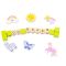 Kit creativ mega DIY, Coliere si bratari cu margele din lemn, Nice, 600 piese +