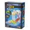 Set Stem de constructie cu traseu pentru bile, Fat Brain Toys, Trestle Tracks Builder, 73 de piese
