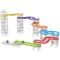 Set Stem de constructie cu traseu pentru bile, Fat Brain Toys, Trestle Tracks Builder, 73 de piese