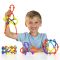 Kit de constructie din silicon flexibil, Fat Brain Toys, Plip Kit, 46 piese