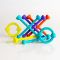 Kit de constructie din silicon flexibil, Fat Brain Toys, Plip Kit, 46 piese