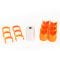 Kit de extindere traseu Air Toobz, Fat Brain Toys, Tub flexibil, 30 m
