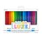 Carioci 2 in 1 cu pensula si varf fin, Nice, Color Luxe, 20 culori