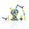 Set de constructie cu 22 de piese cu ventuze, Fat Brain Toys, Squigz Starter