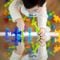 Set de constructie cu 22 de piese cu ventuze, Fat Brain Toys, Squigz Starter