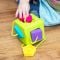 Cub senzorial educativ cu forme din silicon, Fat Brain Toys, OombeeCube