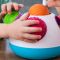 Jucarie senzoriala cu butoane click-clack, Fat Brain Toys, Klickity