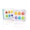 Jucarie senzoriala educativa cu bule din silicon, Fat Brain Toys, Dimpl Duo