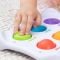Jucarie senzoriala educativa cu bule din silicon, Fat Brain Toys, Dimpl Duo