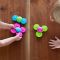 Set 3 moristi senzoriale cu ventuza, Fat Brain Toys, Whirly Squigz