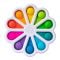 Jucarie senzoriala cu bule numerice din silicon, Fat Brain Toys, Dimpl Digits