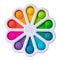 Jucarie senzoriala cu bule numerice din silicon, Fat Brain Toys, Dimpl Digits