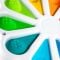 Jucarie senzoriala cu bule numerice din silicon, Fat Brain Toys, Dimpl Digits