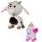 Set 2 jucarii de plus, Whitehouse Leisure, Unigoat 27 cm si Unicorn 16 cm, Minions