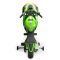Motocicleta electrica, Injusa, cu roti ajutatoare, 12V, Kawasaki Ninja ZX-R10, Verde