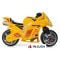 Motocicleta cu roti mari, Injusa, Moto Winner, design sportiv, Galben