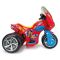 Tricicleta electrica, Injusa, Paw Patrol, 6V, cu pedala de acceleratie, lumini frontale, Rosu