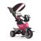 Tricicleta evolutiva, Injusa, Body Pink, cu maner parental, include rucsac