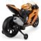 Motocicleta electrica de curse, Injusa, KTM, 12V, cu roti ajutatoare