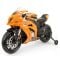Motocicleta electrica de curse, Injusa, KTM, 12V, cu roti ajutatoare