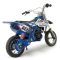 Motocicleta electrica, Injusa, X-Treme Fighter, 24V, pentru orice tip de teren, Albastru