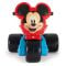 Tricicleta electrica, Injusa, Disney Mickey Mouse, 6V, cu pedala de acceleratie, Rosu