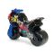 Motocicleta ride-on, Injusa, design ergonomic, roti mari si late, Transformers Twin Dessert