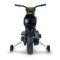 Motocicleta electrica, tip cross, Injusa, cu roti ajutatoare, 12V, Kawasaki KX85, Verde
