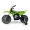 Motocicleta electrica, tip cross, Injusa, cu roti ajutatoare, 12V, Kawasaki KX85, Verde